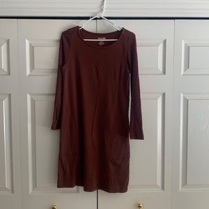 Wool& Margo dress in mauve